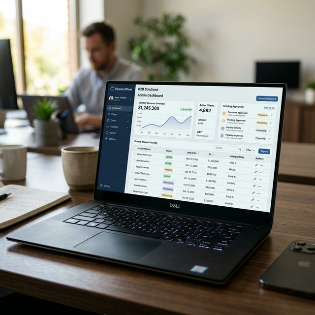 Webplattform entwickeln lassen – Kundenportal und B2B-Plattform im Browser